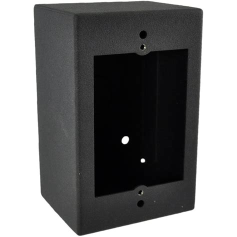 metal single gang surface box|surface mount wall outlet box.